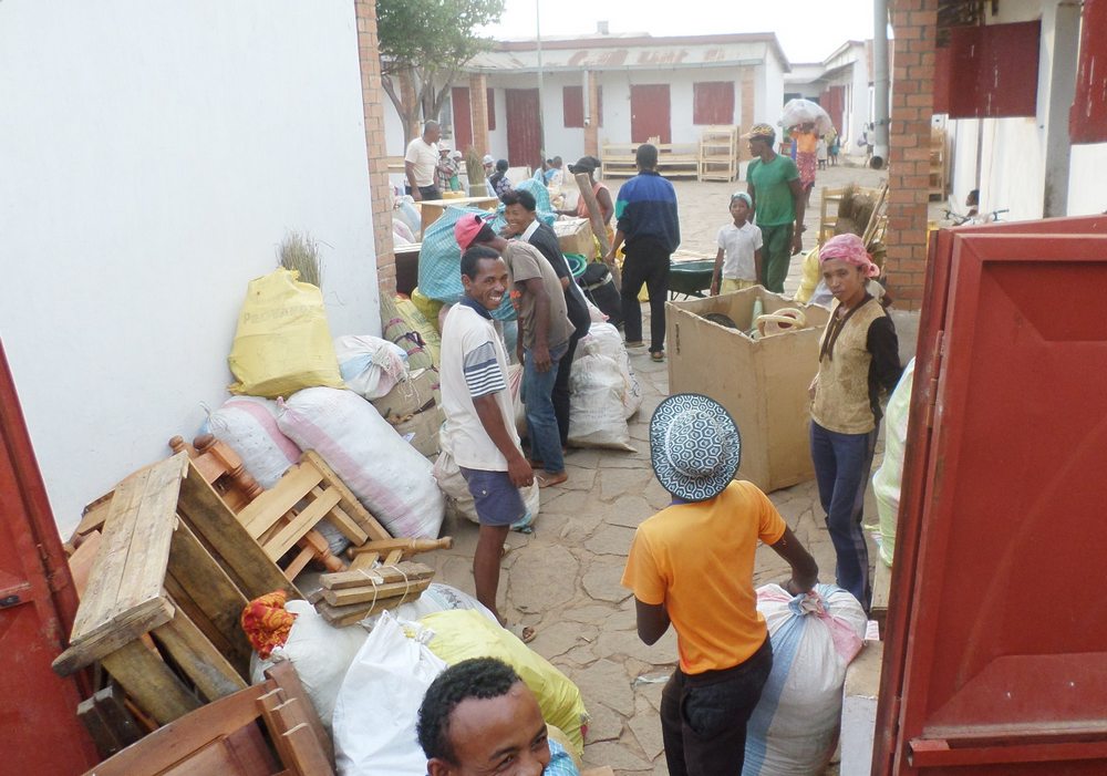 chargement bagages antanety