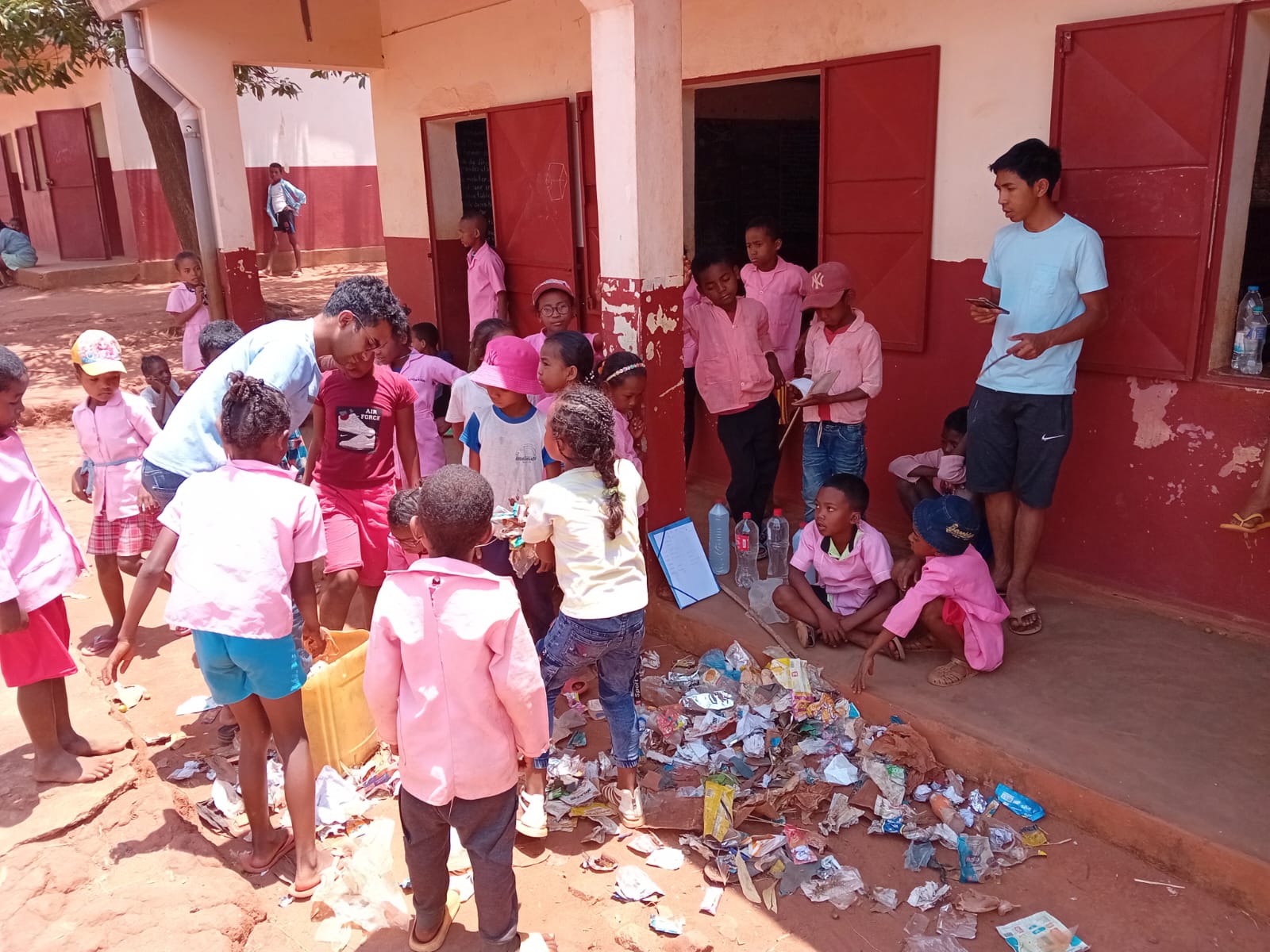 Ecoliers sensibilisés à leur environnement